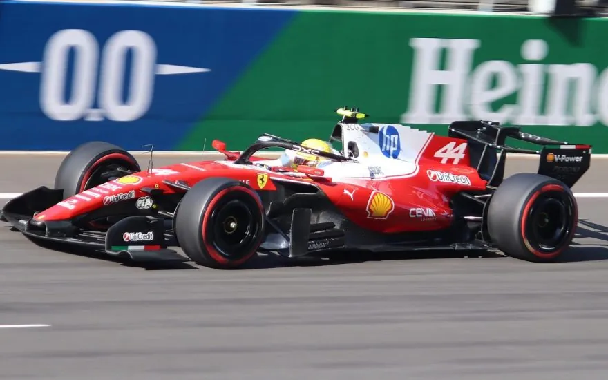 f1 barcelona 2026 hamilton ferrari breakthrough
