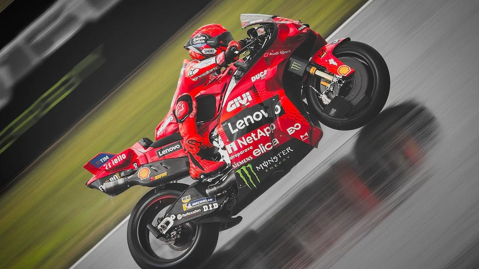 Marc Marquez riding at the 2025 Czech Motorcycle Grand Prix