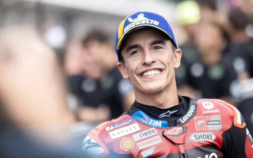 Marc Marquez at the 2026 German motorcycle Grand Prix