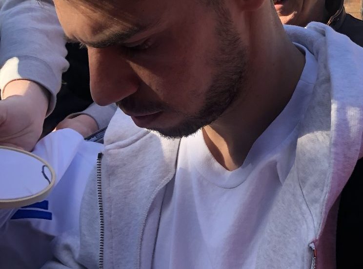 Manor Solomon, pictured at a Leeds United match in March 2025