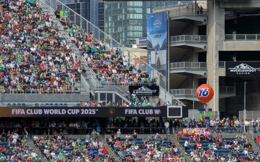 VAR review screen during a football match at the 2025 FIFA Club World Cup