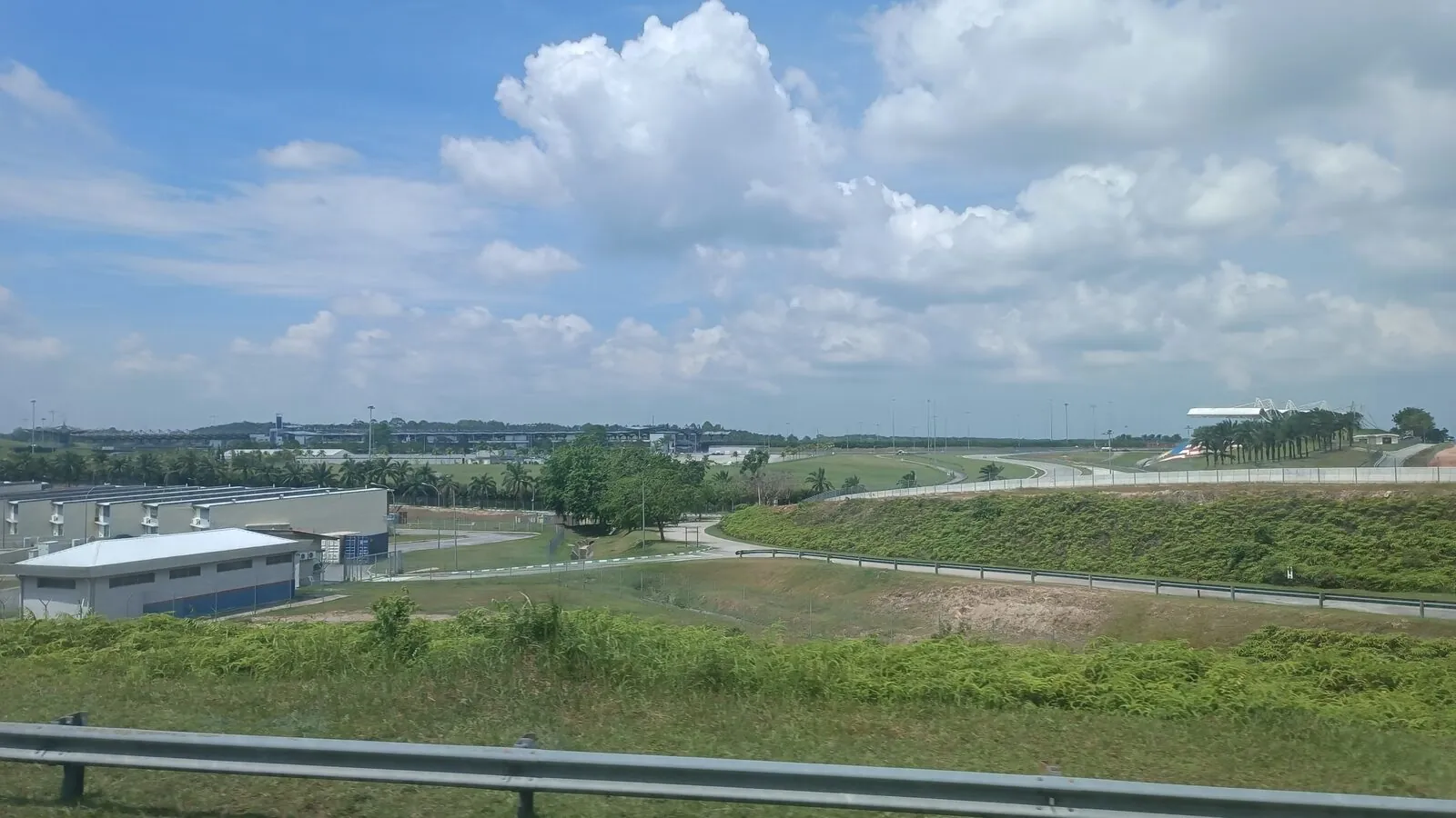 Sepang International Circuit in Malaysia, photographed in June 2023.